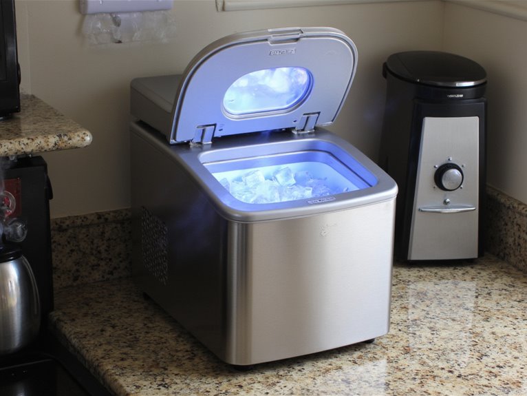 compact convenient ice production
