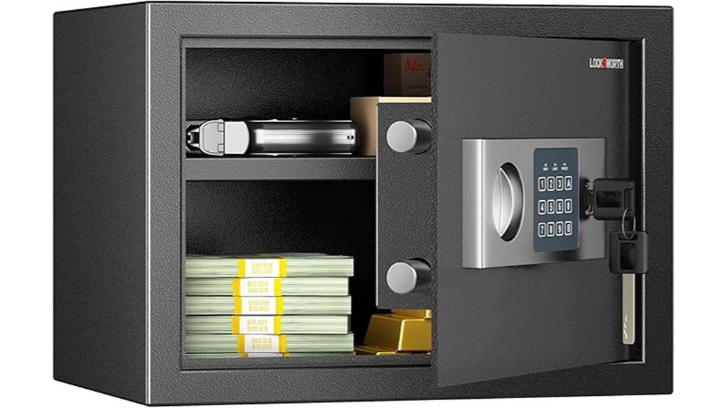 compact digital security safe