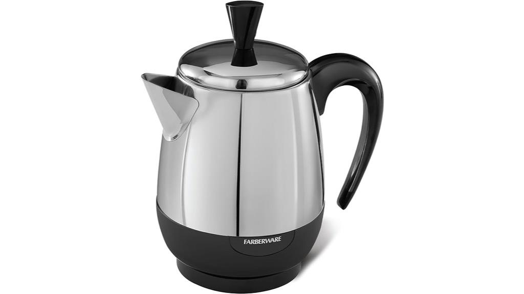 compact electric coffee maker