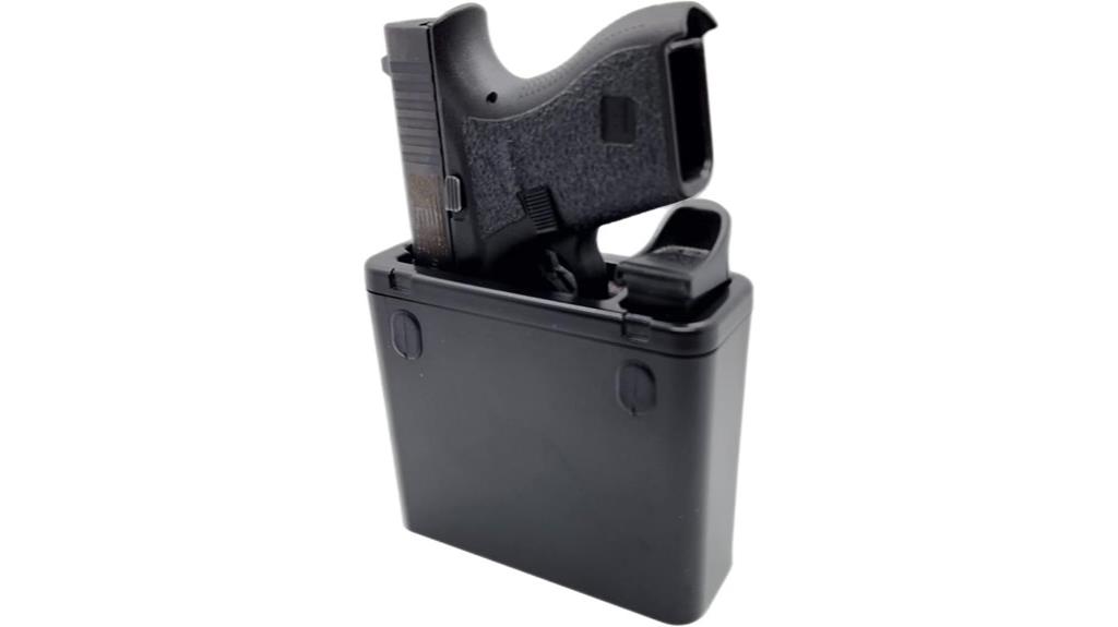 compact handgun storage solution