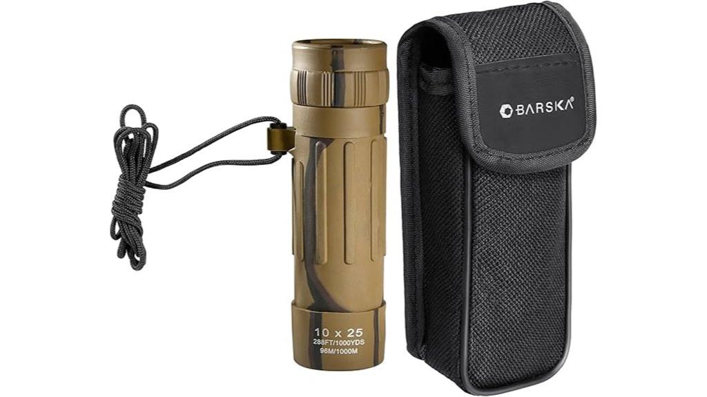 compact lightweight 10x monocular