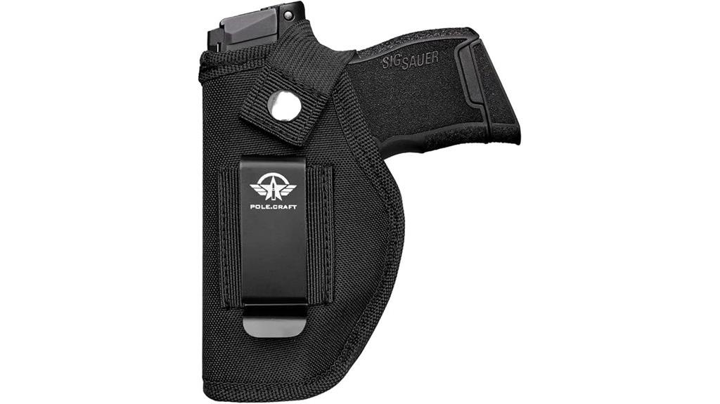 compact pistol holster system