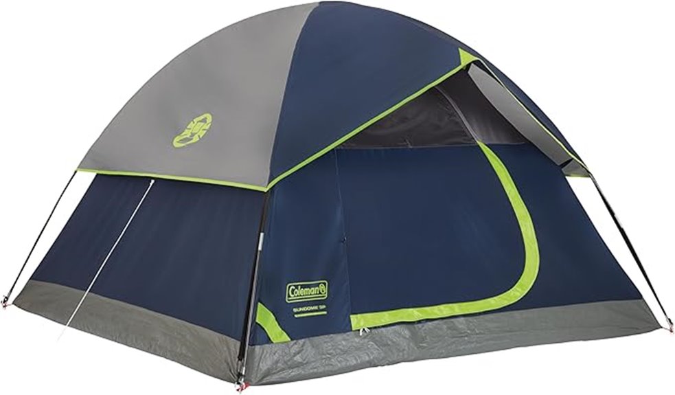 compact two person camping tent