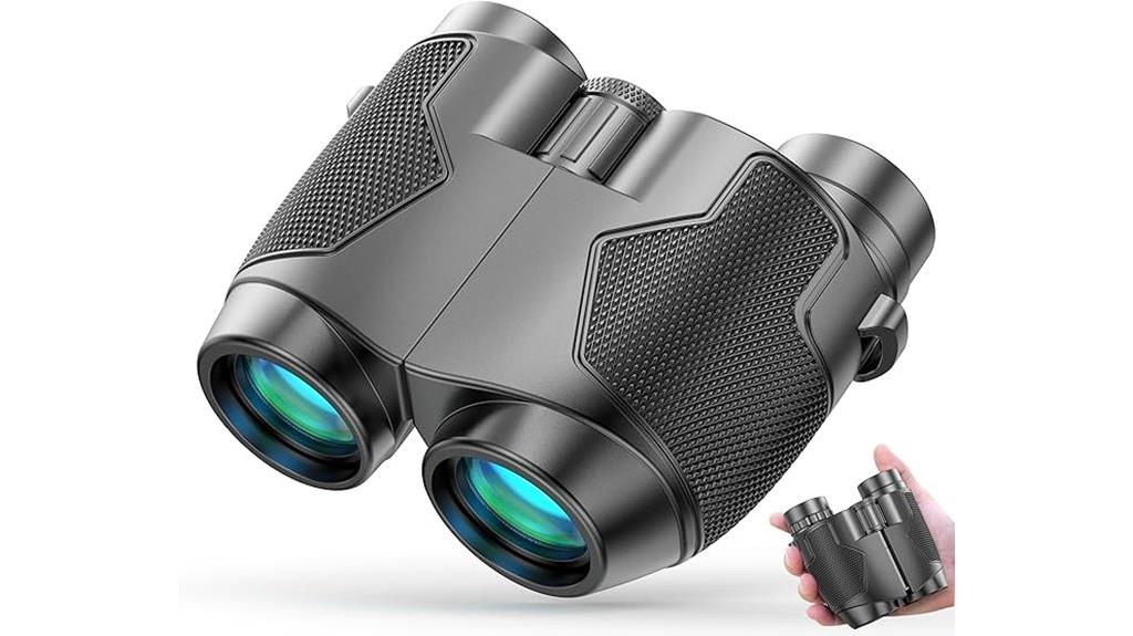compact waterproof binoculars set