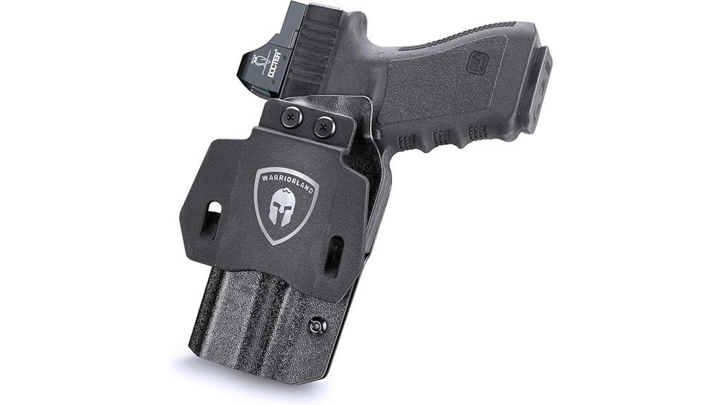 compatible kydex paddle holster