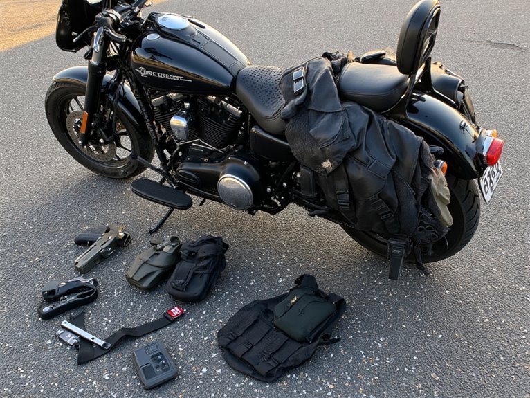 Best Concealed Carry Holsters for Motorcycle Riding – Comfort and Security on the Road