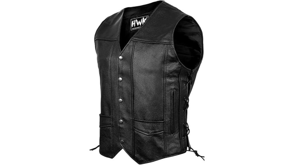 concealed carry leather vest