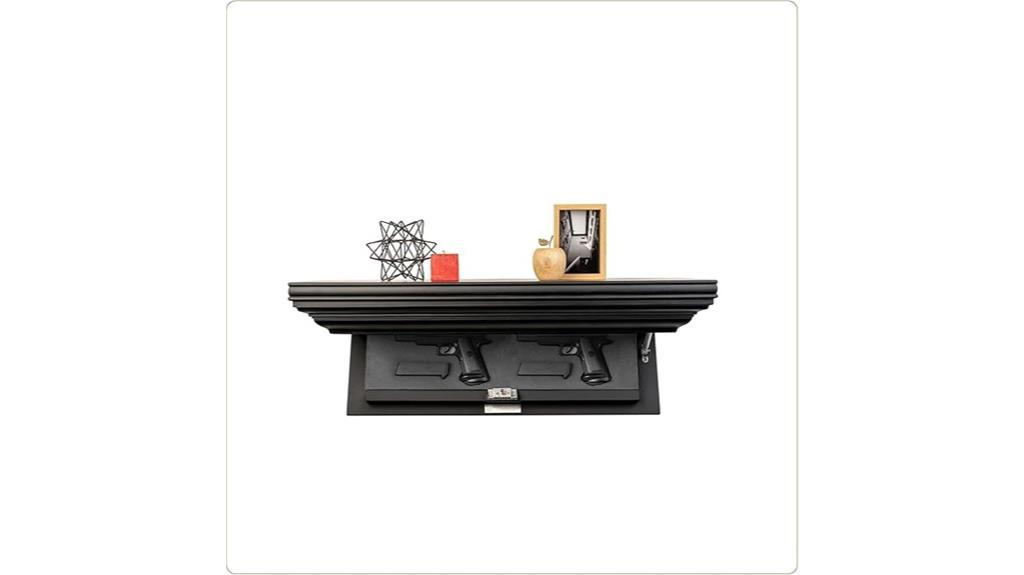 concealed handgun display shelf