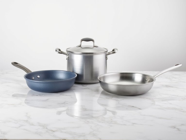 Cookware Materials Compared: Titanium, Aluminum, Stainless Steel — Pros and Cons