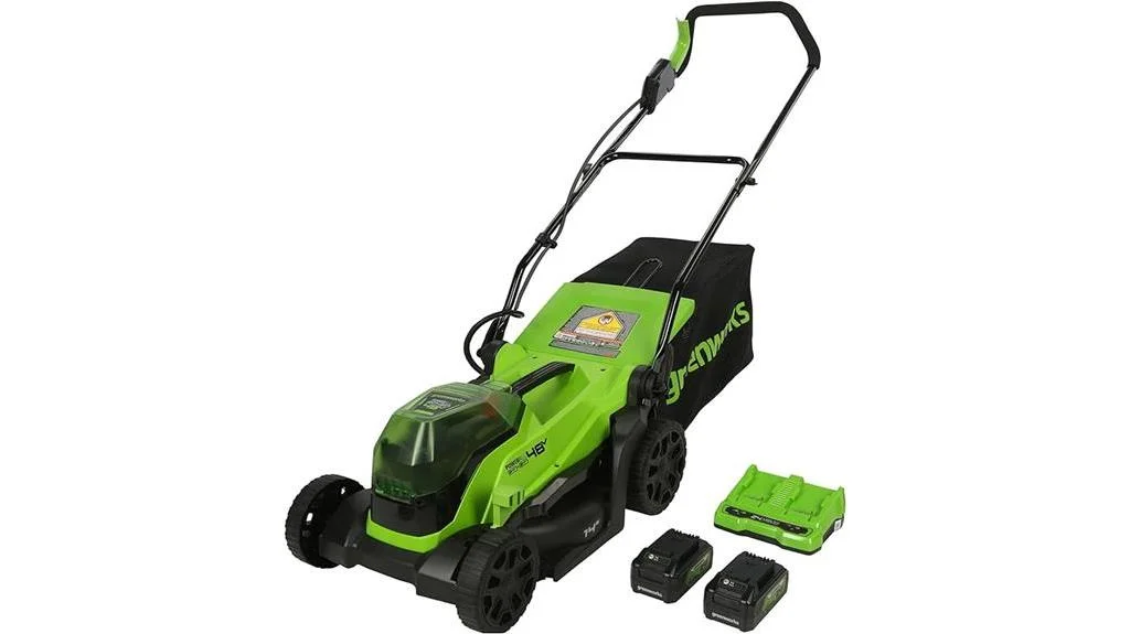cordless brushless lawn mower