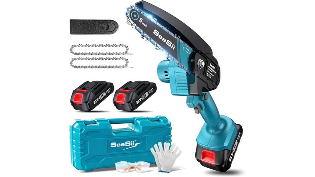 cordless mini chainsaw bundle
