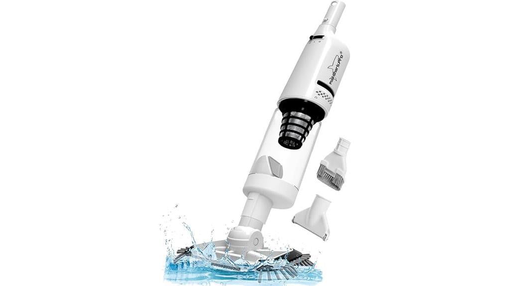 cordless pool vacuum with strong suction