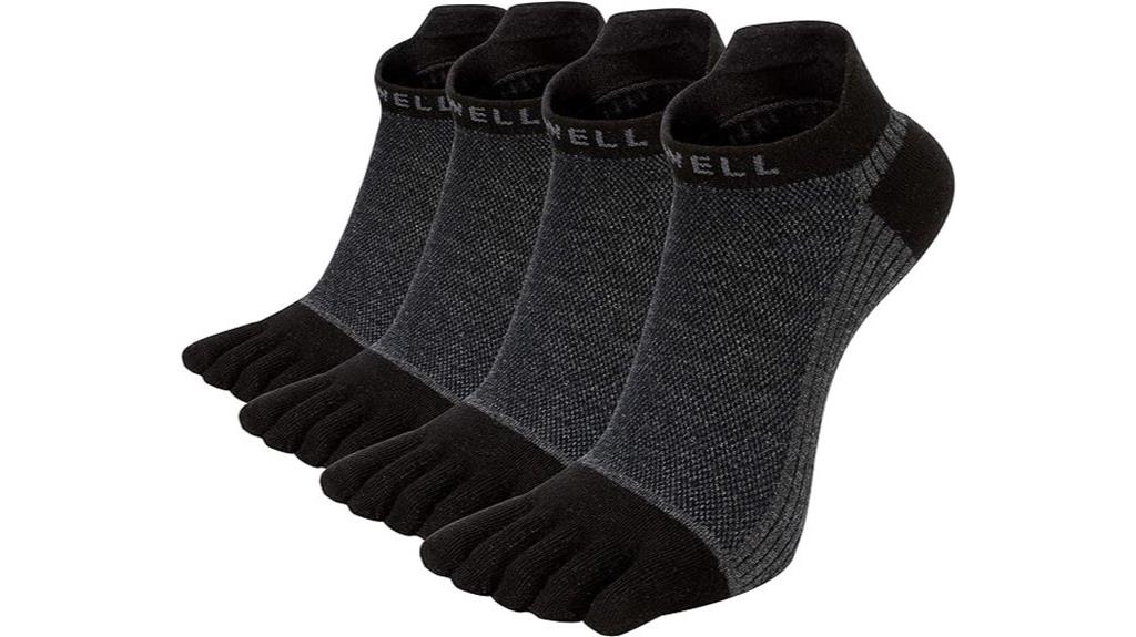 cotton toe socks bundle