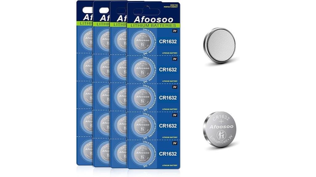 cr1632 3v coin batteries
