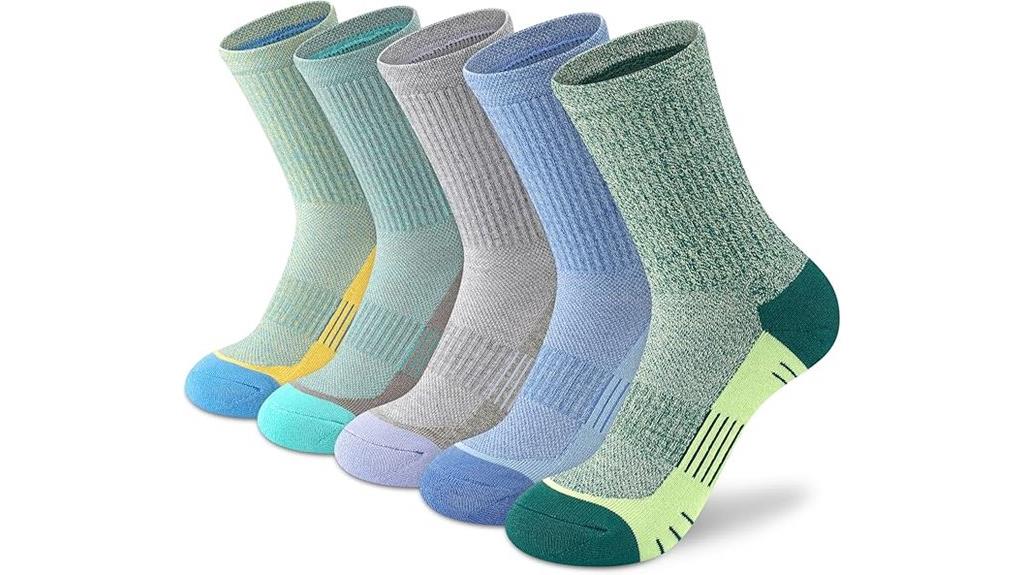 cushioned athletic compression socks