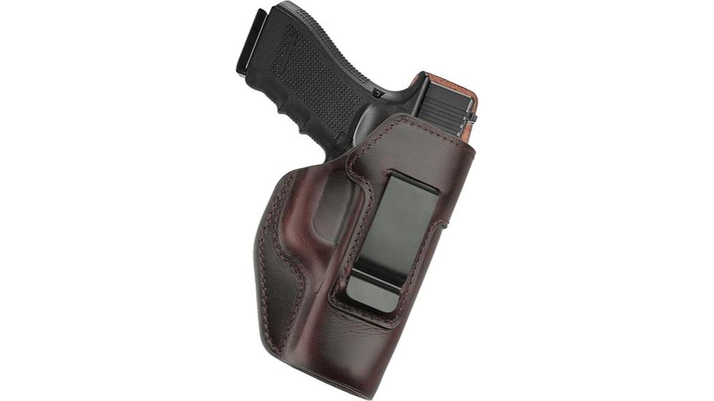 custom leather glock holster