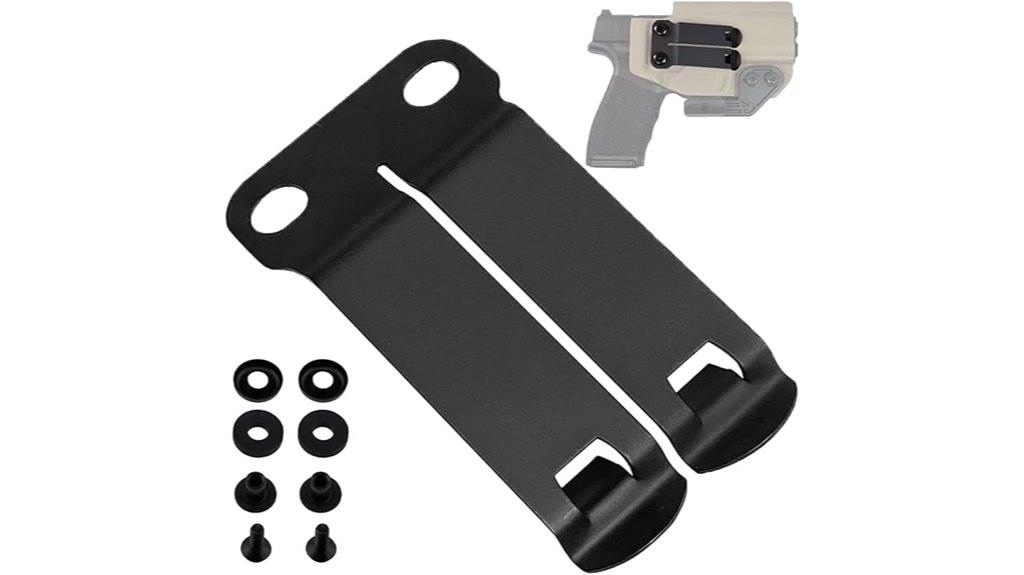 dark matte grey clip