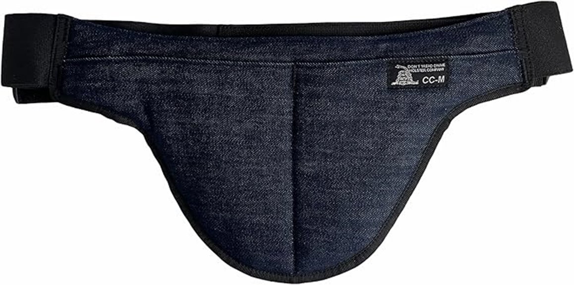 denim pouch carry holster