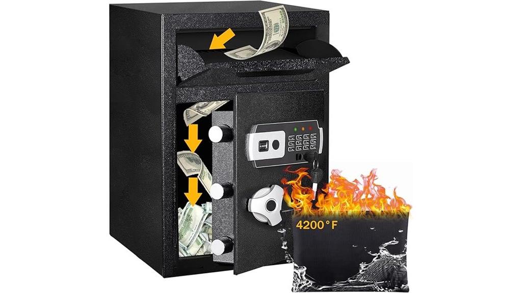 digital combo drop safe