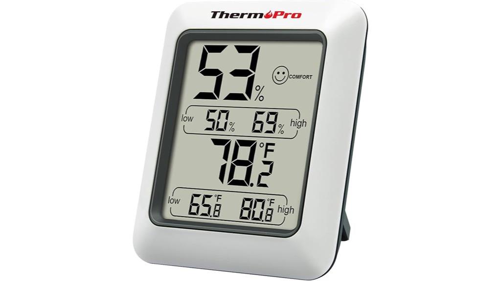 digital humidity and temperature gauge
