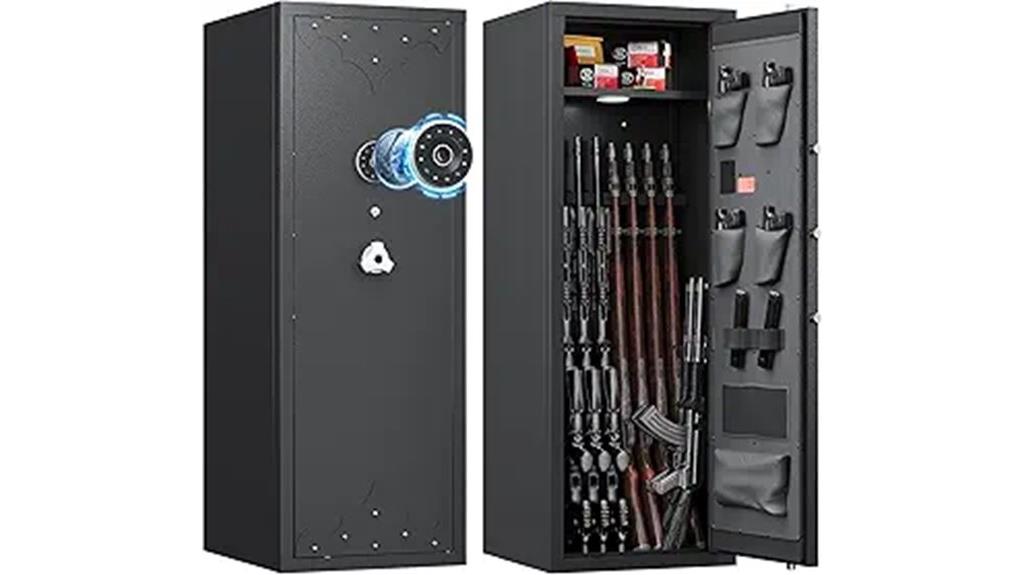 digital keypad gun safe
