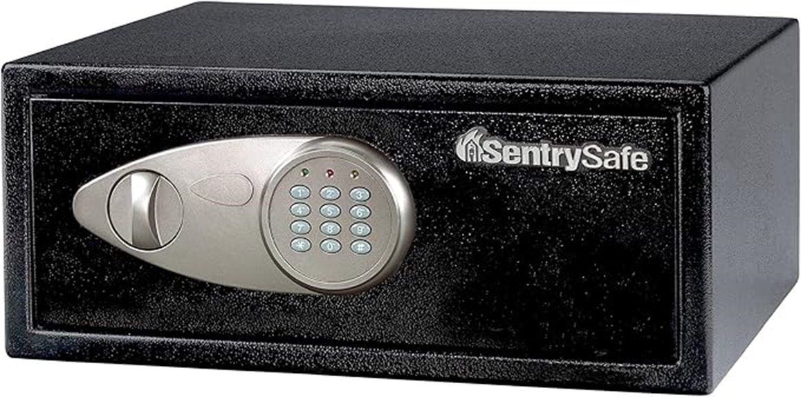digital keypad shelf safe