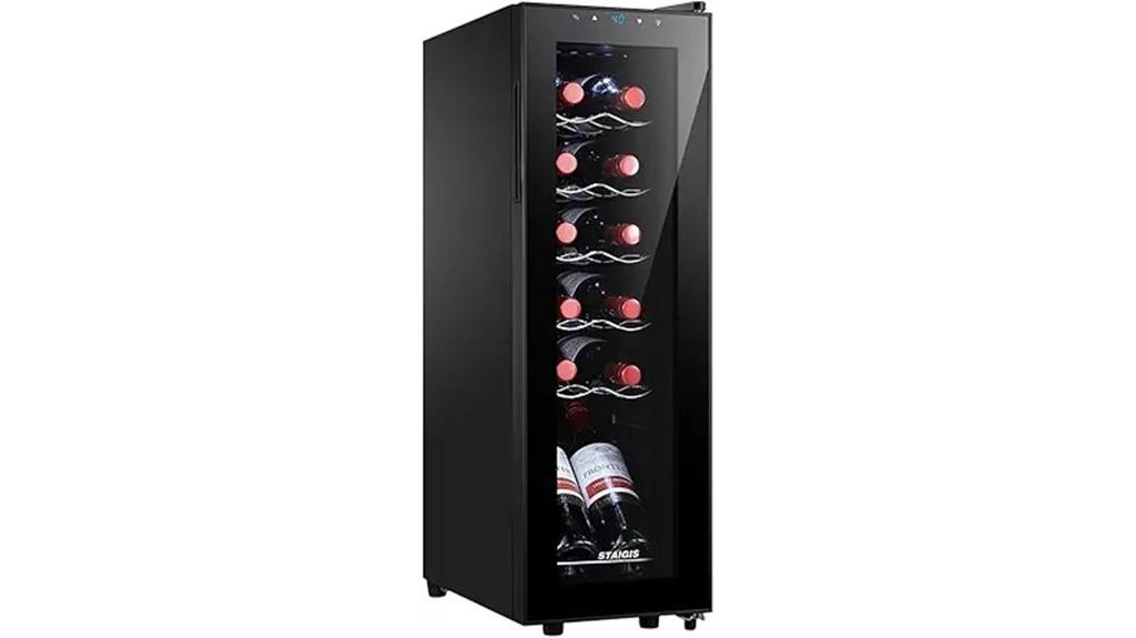 digital temperature wine cooler