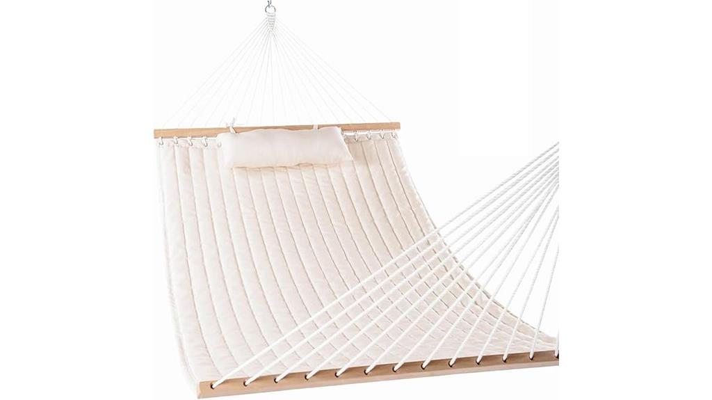 double quilted hammock comfort