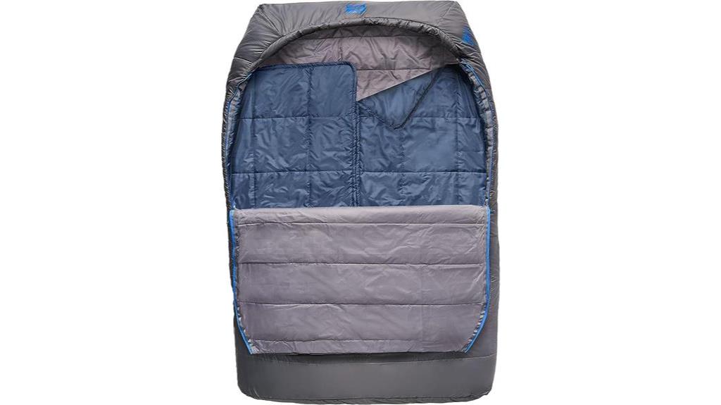 doublewide sleeping bag for couples