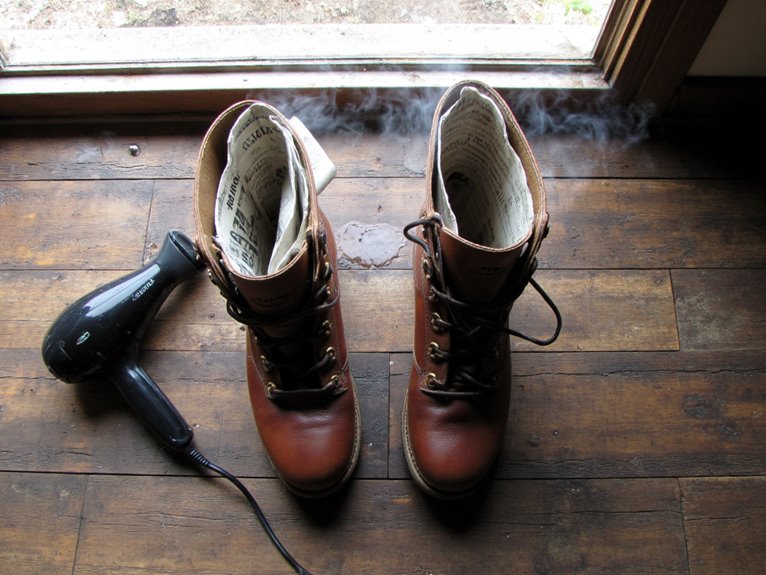 How to Dry Wet Boots Without Damaging Them