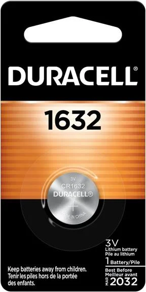 duracell 1632 lithium battery