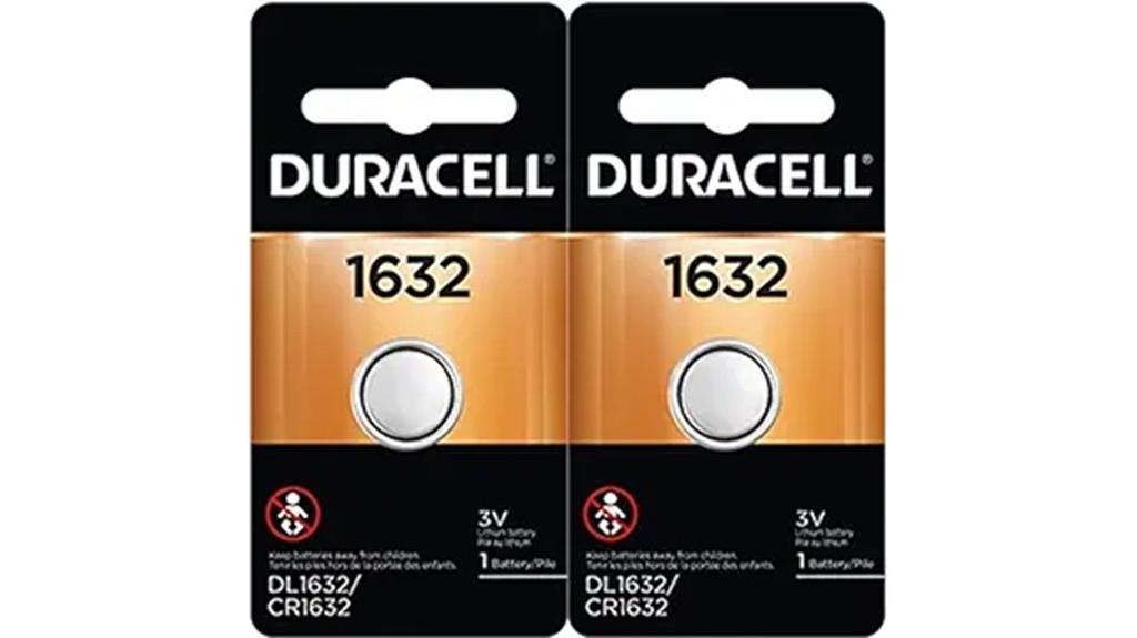 duracell cr1632 remote batteries