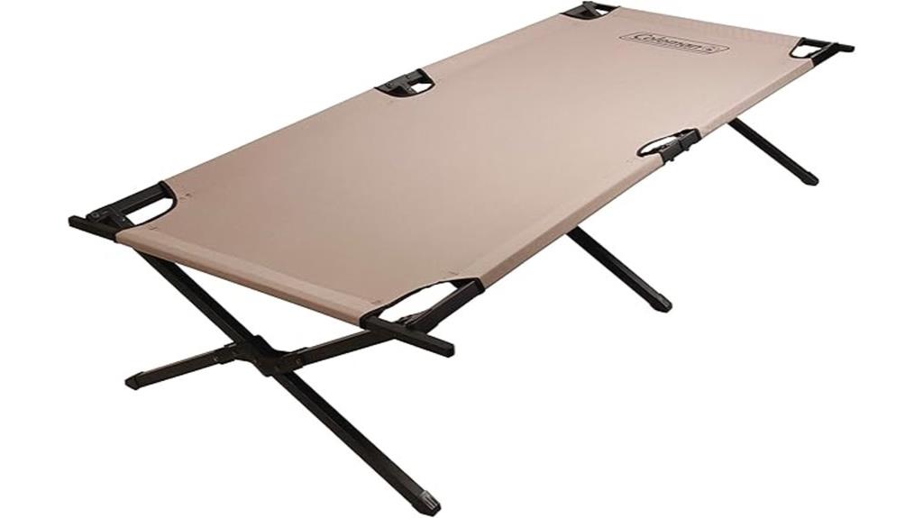 easy to assemble camping cot