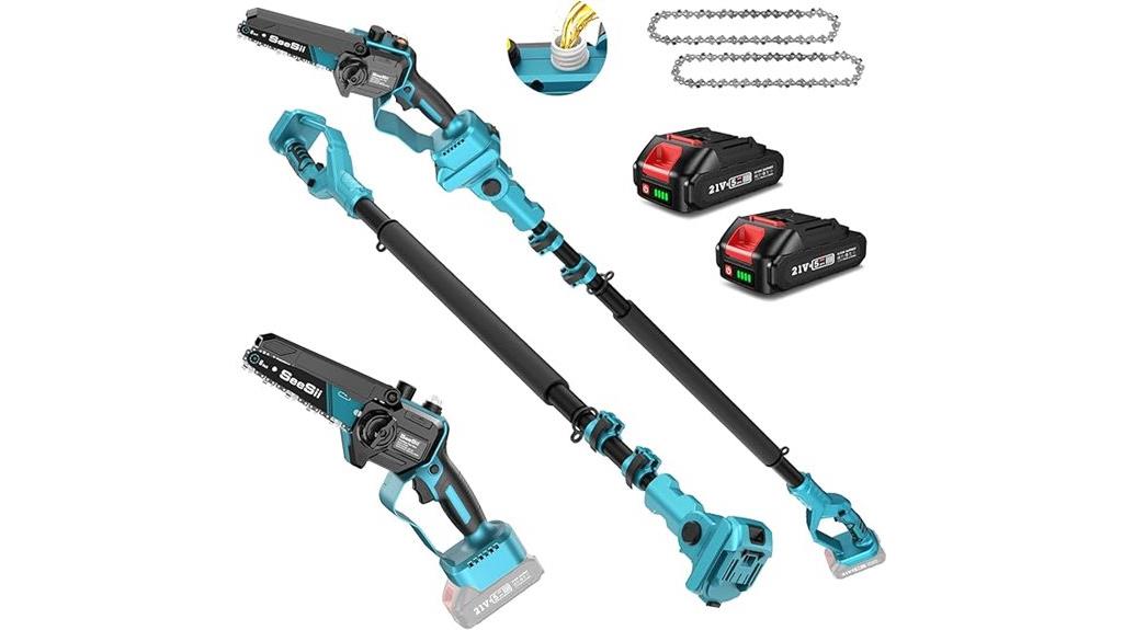 electric pole saw bundle