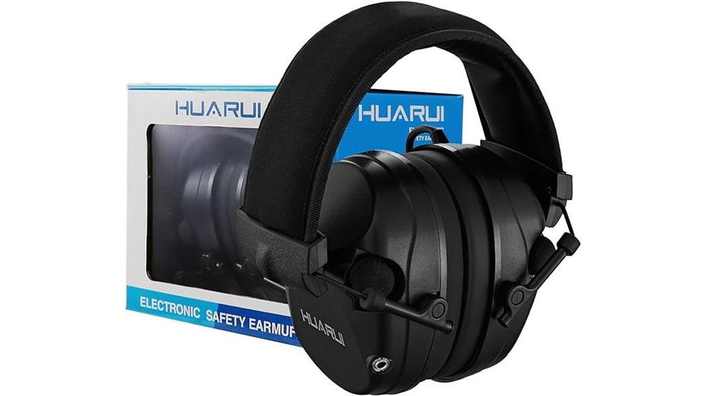 electronic ear muffs for shooting and hunting