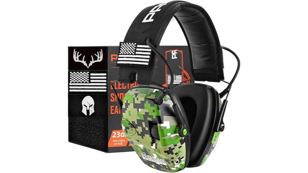 electronic ear protection for shooting