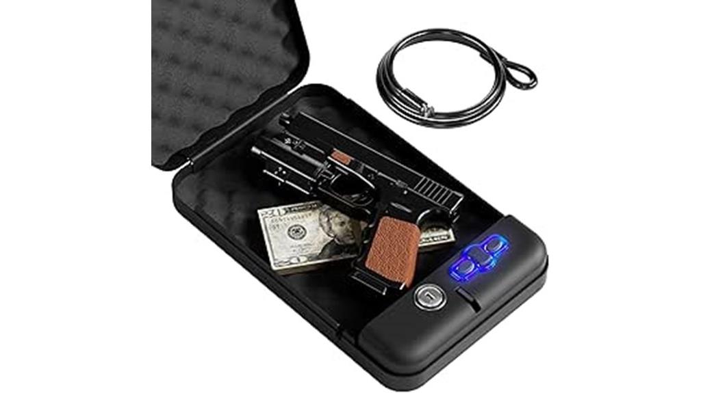 electronic lock pistol safe