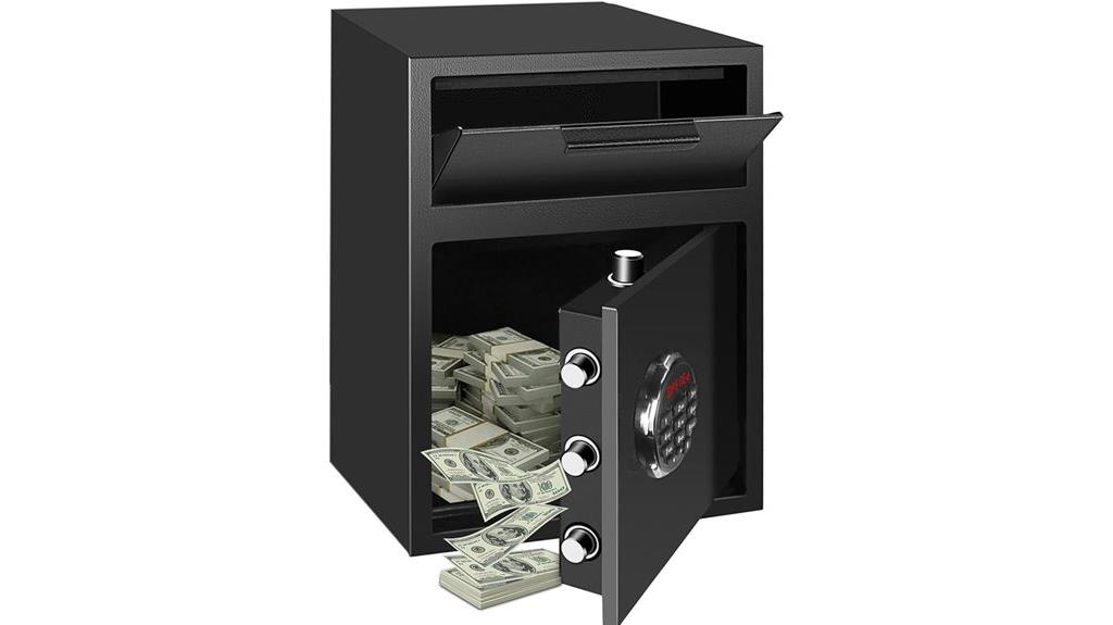 electronic safe with backup