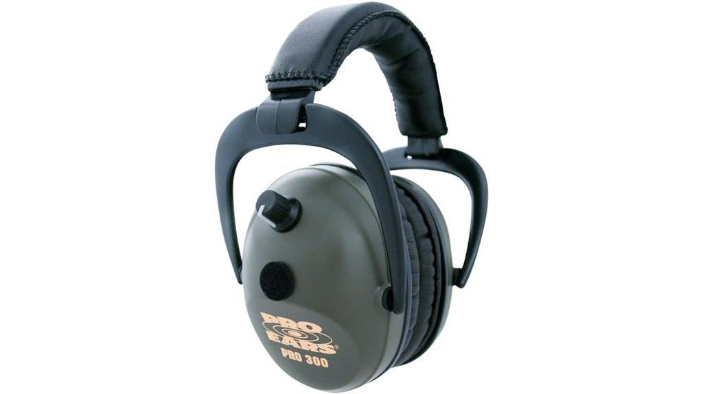 electronic sound amplification ear protection