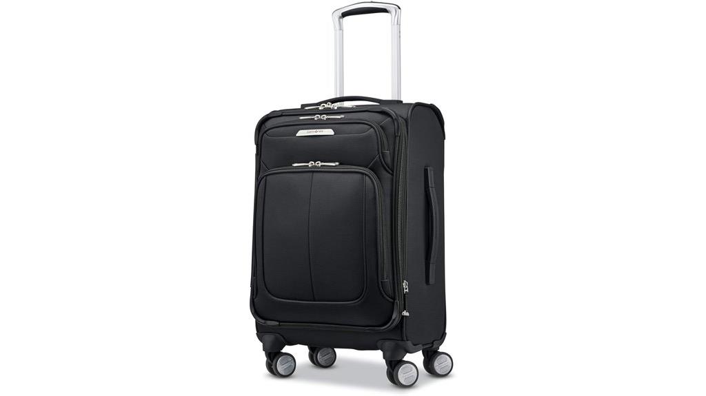 expandable softside luggage with wheels