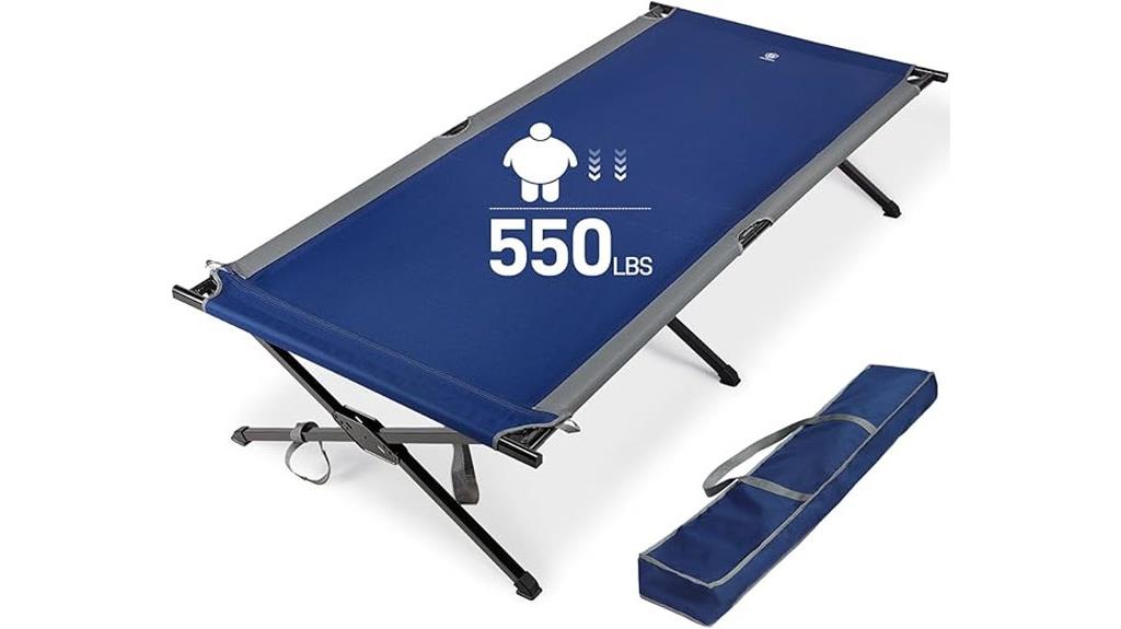 extra wide adult cot