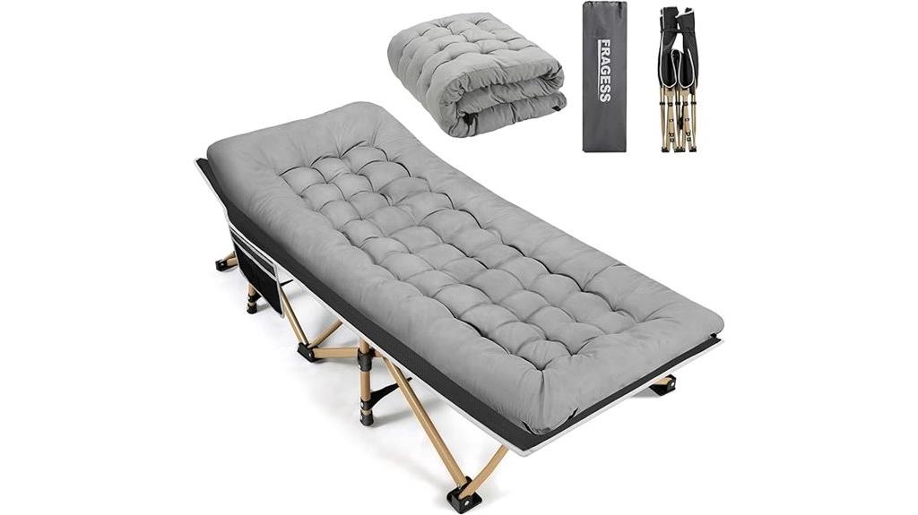 extra wide camping cot
