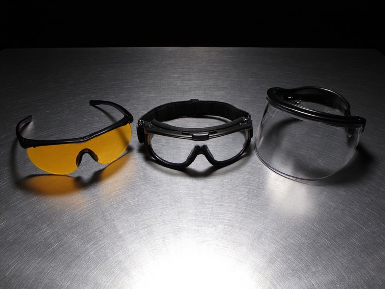 eye protection for shooting environments