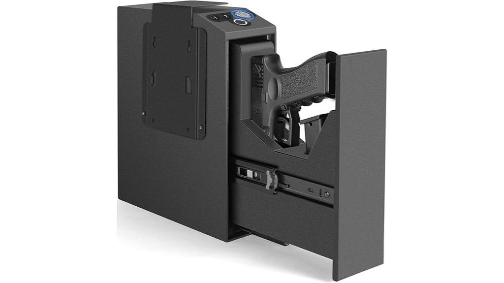 fingerprint activated handgun safe