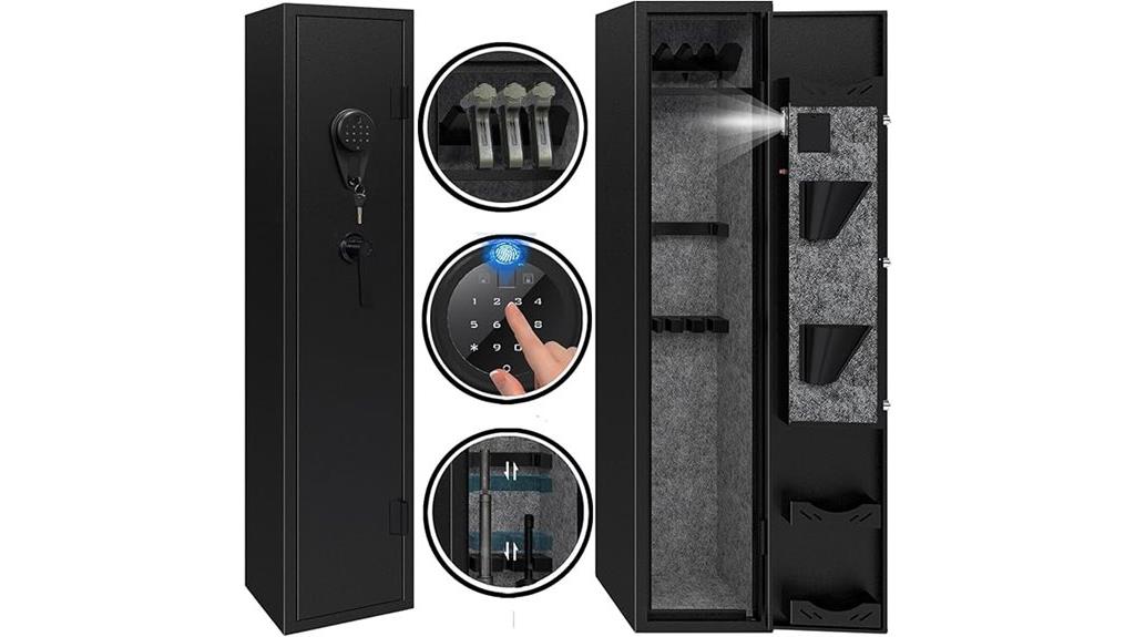 fingerprint digital gun safe
