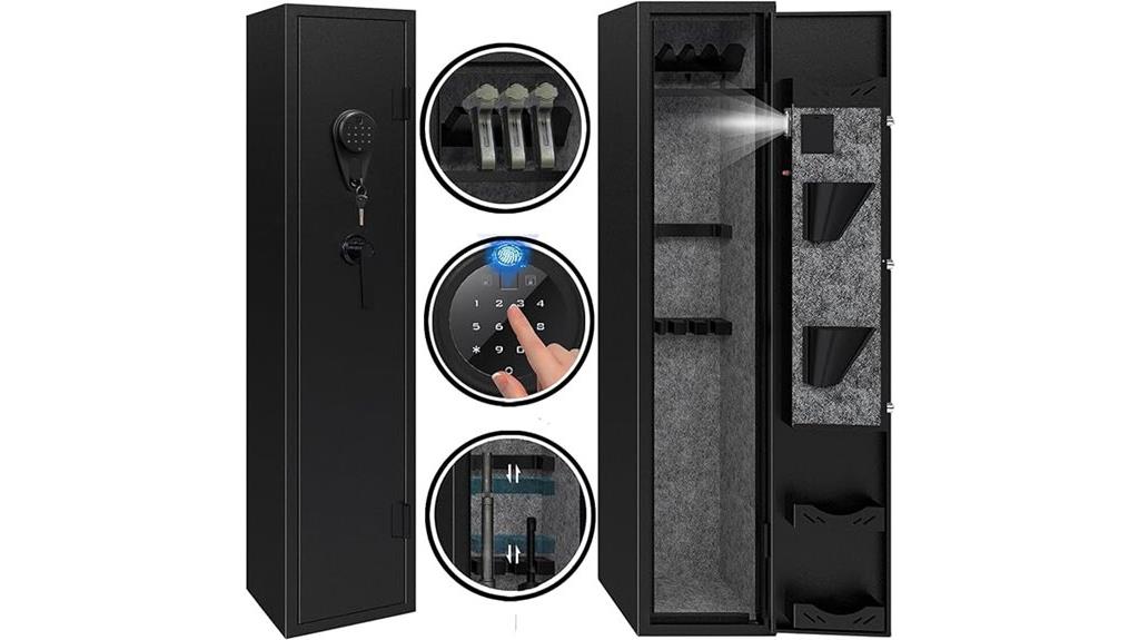 fingerprint digital gun safe