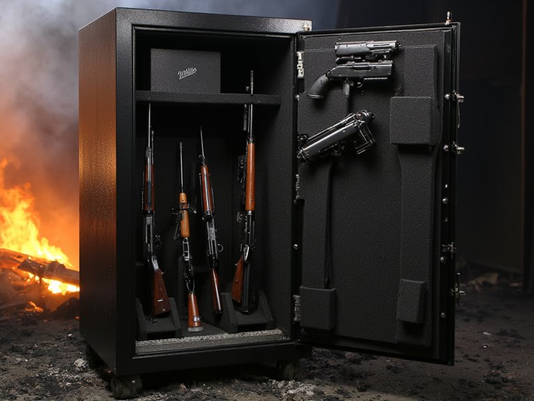 Fireproof Gun Safes: Essential for Protecting Firearms From Disasters