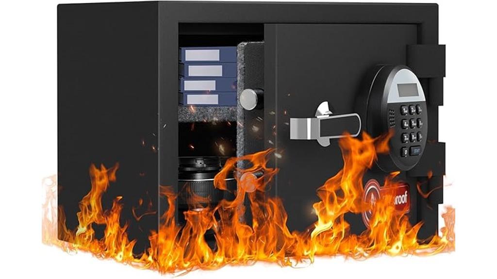 fireproof digital keypad safe