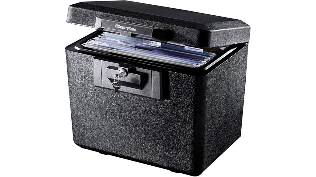 fireproof document box lock