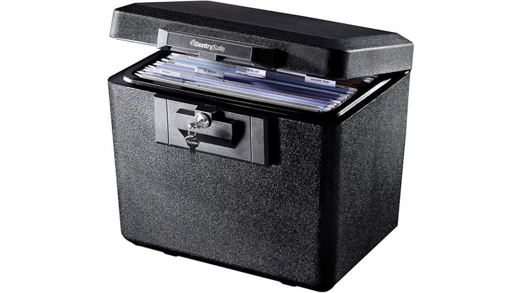 fireproof document storage box